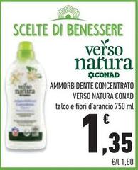 Benessere - Ammorbidente Concentrato Verso Natura
