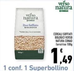 Conad - Cereali Soffiati Bologici Verso Natura