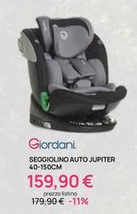 Giordani - Seggiolino Auto Jupiter 40-150cm
