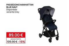 Manhattan - Passeggino Blue Navy