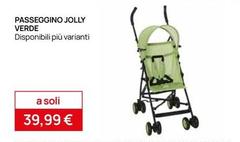 Passeggino Jolly Verde