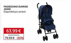 Passeggino Sunrise Jeans