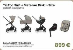 Tictoc 3inl + Sistema Disk I-Size