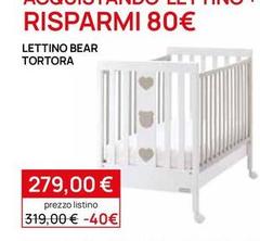 Tortora - Lettino Bear