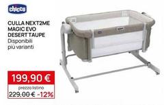 Chicco - Culla Next2me Magic Evo Dessert Taupe
