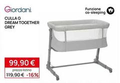 Giordani - Culla G Dream Together Grey
