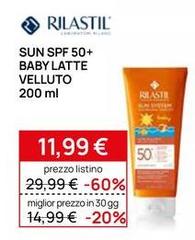 Rilastil - Sun Spf 50+ Baby Latte Velluto