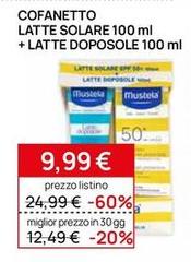 Mustela - Cofanetto Latte Solare + Latte Doposole