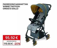 Manhattan - Passeggino  Winnie The Pooh Grigio E Giallo