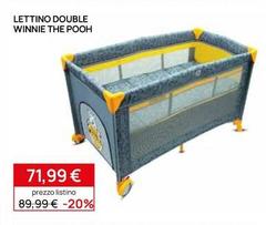 Lettino Double Winnie The Pooh