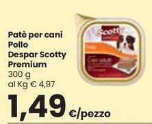 Despar - Patè Per Cani Pollo Scotty Premium