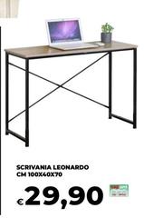 Leonardo - Scrivania  Cm 100x40x70