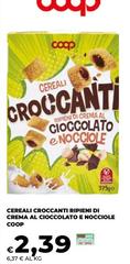 Coop - Cereali Croccanti Ripieni Di Crema Al Cioccolato E Nocciole