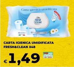 Fresh - Carta Igienica Umidificata &Clean