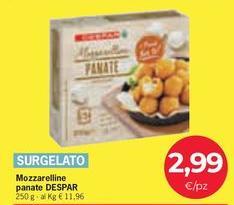 Despar - Mozzarelline Panate