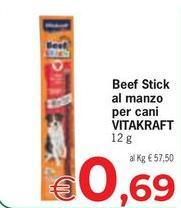 Vitakraft - Beef Stick Al Manzo Per Cani