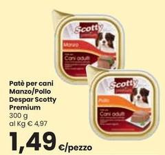 Scotty - Patè Per Cani Manzo/Pollo  Premium