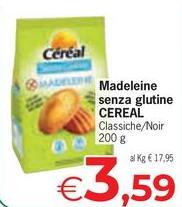 Cereal - Madeleine Senza Glutine