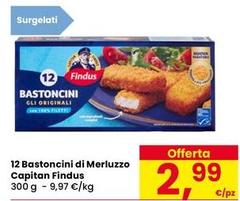 Findus - 12 Bastoncini Di Merluzzo