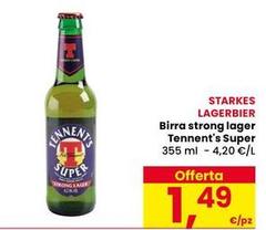 Strong - Birra  Lager Tennent's Super