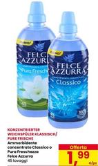 Felce Azzurra - Ammorbidente Concentrato Classico O Pura Freschezza
