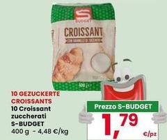 S budget - Croissants 10 Croissant Zuccherati S-budget
