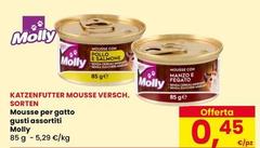 Molly - Mousse Per Gatto Gusti Assortiti
