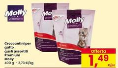 Molly - Croccantini Per Gatto Gusti Assortiti Premium