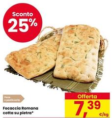 Pietra - Focaccia Romana Cotta Su
