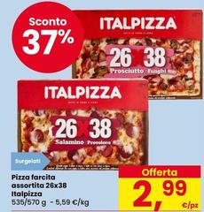 Italpizza - Pizza Farcita Assortita 26x38