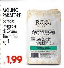 Molino favero - Semola Integrale Di Grano Tumminia