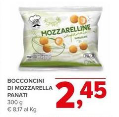Bocconcini Di Mozzarella Panati