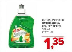 Actiff - Detersivo Piatti Limone Ultra Concentrato