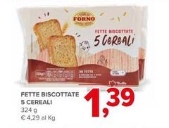 Fette Biscottate 5 Cereali