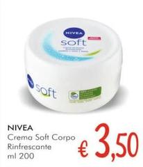 Nivea - Crema Soft Corpo Rinfrescante