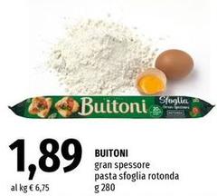 Buitoni - Pasta Sfoglia Rotonda