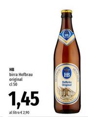 HB - Birra Hofbrau Original