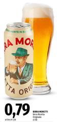 Moretti - Birra Ricetta Originale