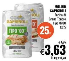 Molino sapignoli - Farina Di Grano Tenero Tipo 0/00
