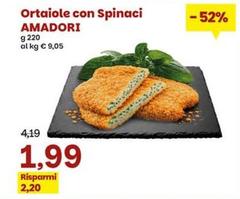 Amadori - Ortaiole Con Spinaci