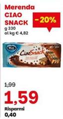 Ciao - Merenda  Snack
