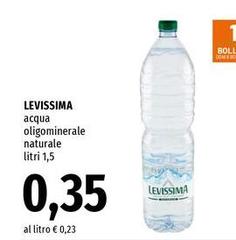 Levissima - Acqua Oligominerale Naturale