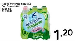 San Benedetto - Acqua Minerale Naturale