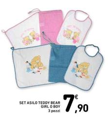 Set Asolo Teddy Bear Girl O Boy