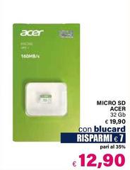 Acer - Micro SD 32GB