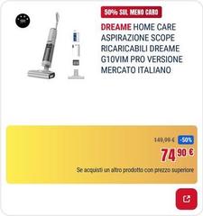 Home Care Aspirazione Scope Ricaricabili Dreame G10vim Pro Versione Mercato Italiano
