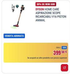 Dyson - Home Care Aspirazione Scope Ricaricabili V16 Piston Animal