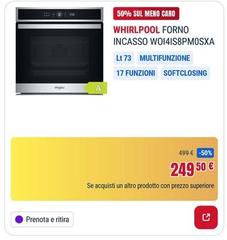 Whirlpool - Forno Incasso WO14I3S8PM0SSAA