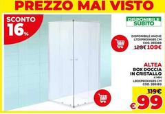 Altea - Box Doccia In Cristallo