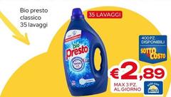 Presto - Bio  Classico